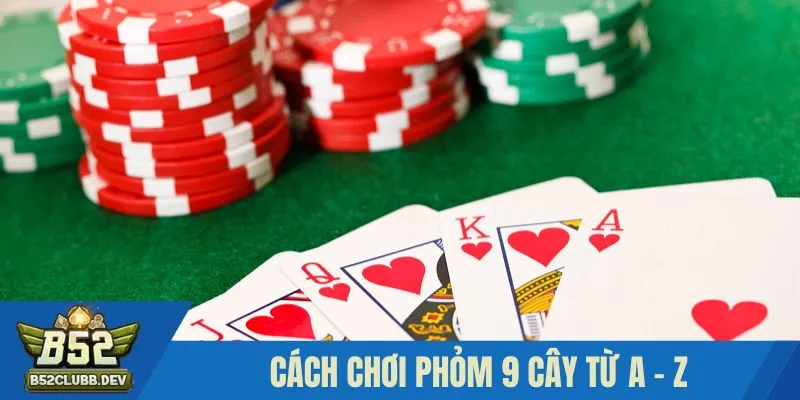 Cách chơi Phỏm 9 cây chi tiết cho tân binh