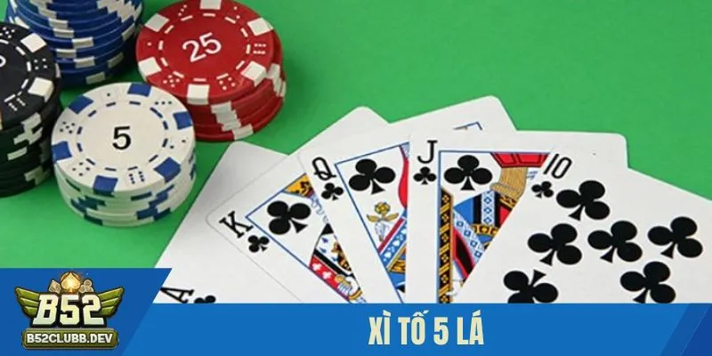 Xì tố 5 lá